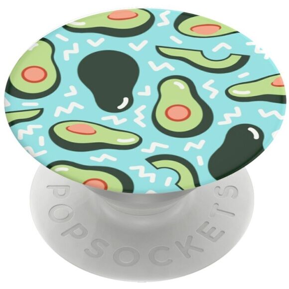NWT Popsockets Popgrip Green White Avocados Party Fiesta New in Package - Picture 1 of 16